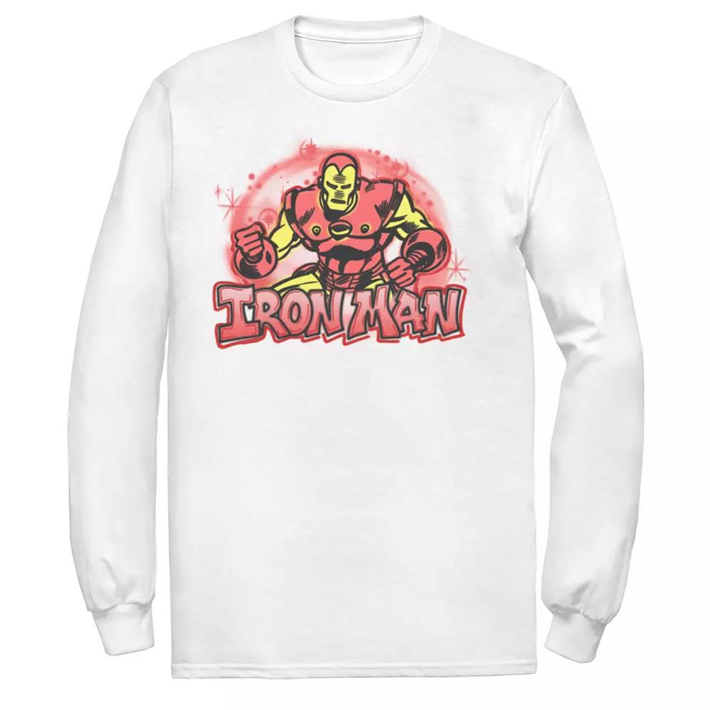 Men's Marvel Airbrushed Iron Man Graphic Tee,  Product Image