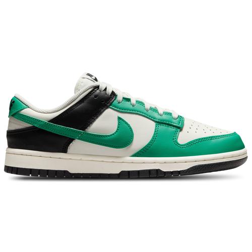 Nike Womens Nike Dunk Low - Womens Shoes Green Strike/Sail Product Image