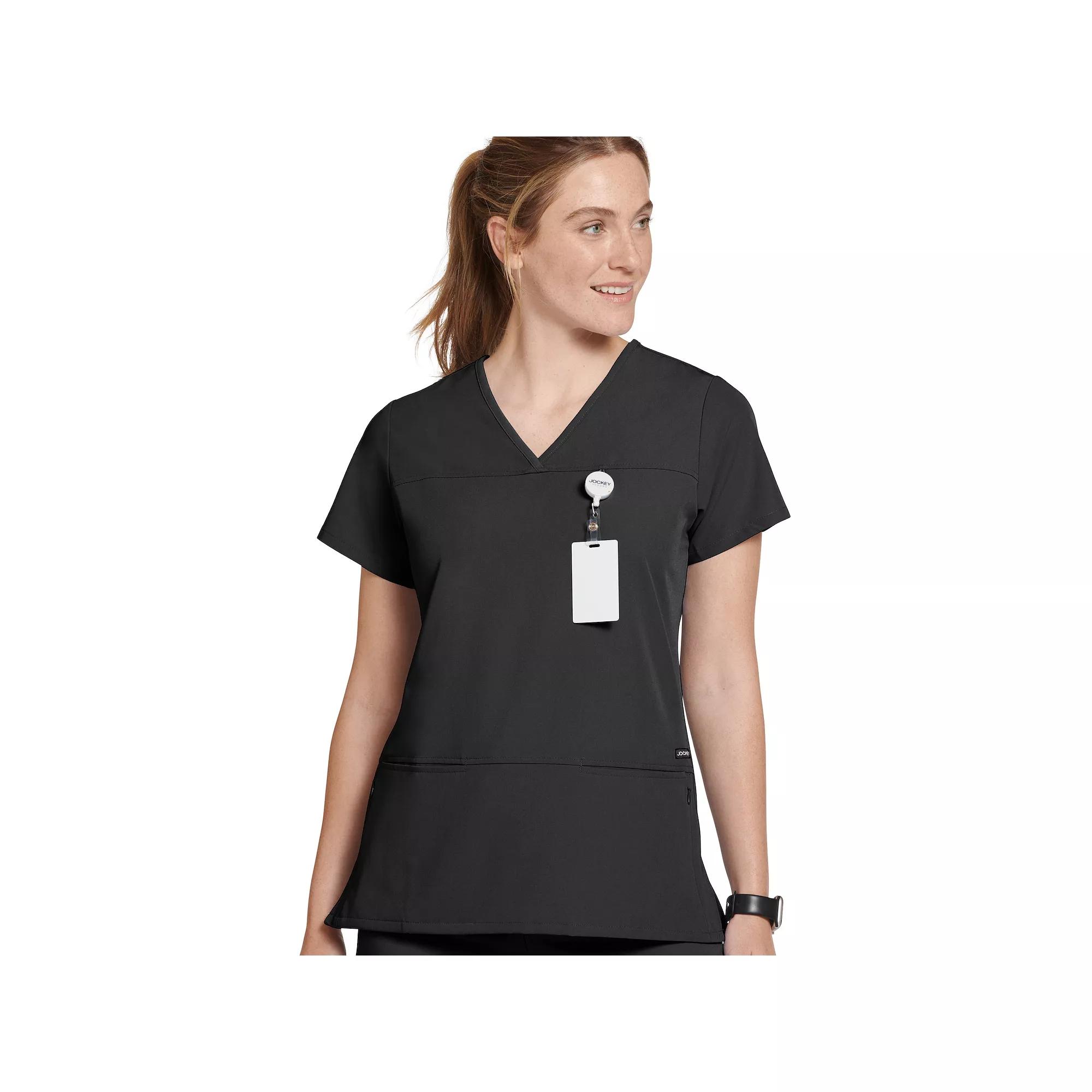 Women's Jockey® Scrubs True Fit Crossover V-Neck Top 2299,  Product Image