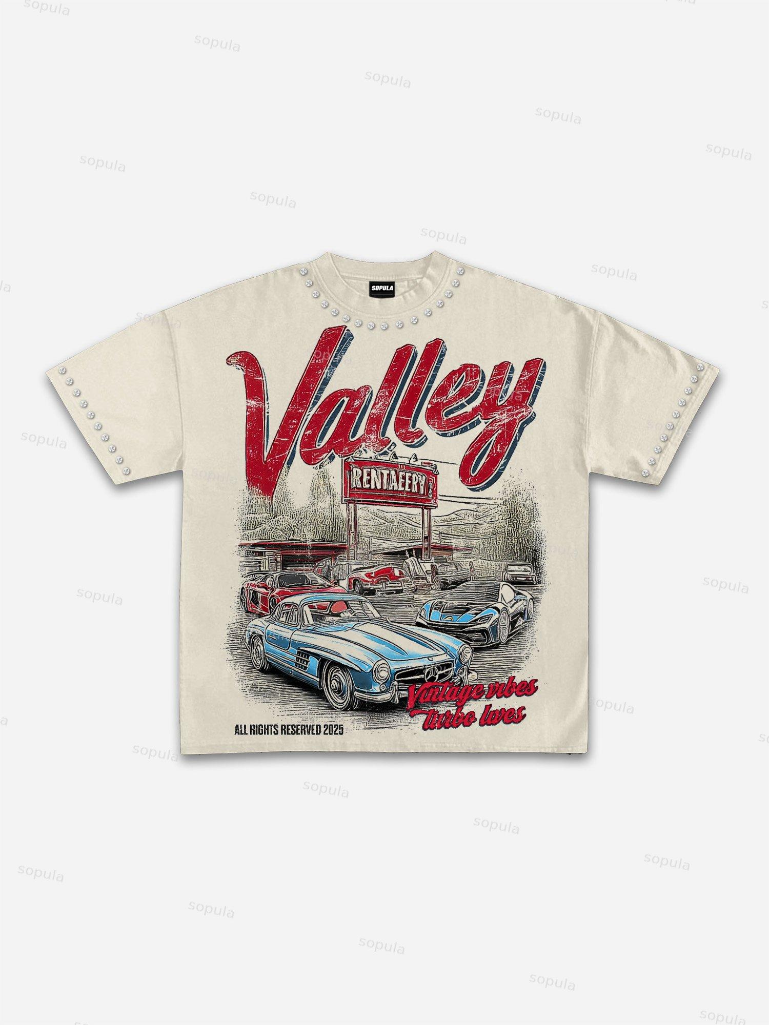 Vintage Vibes Turbo Lives Cotton T-shirt Product Image