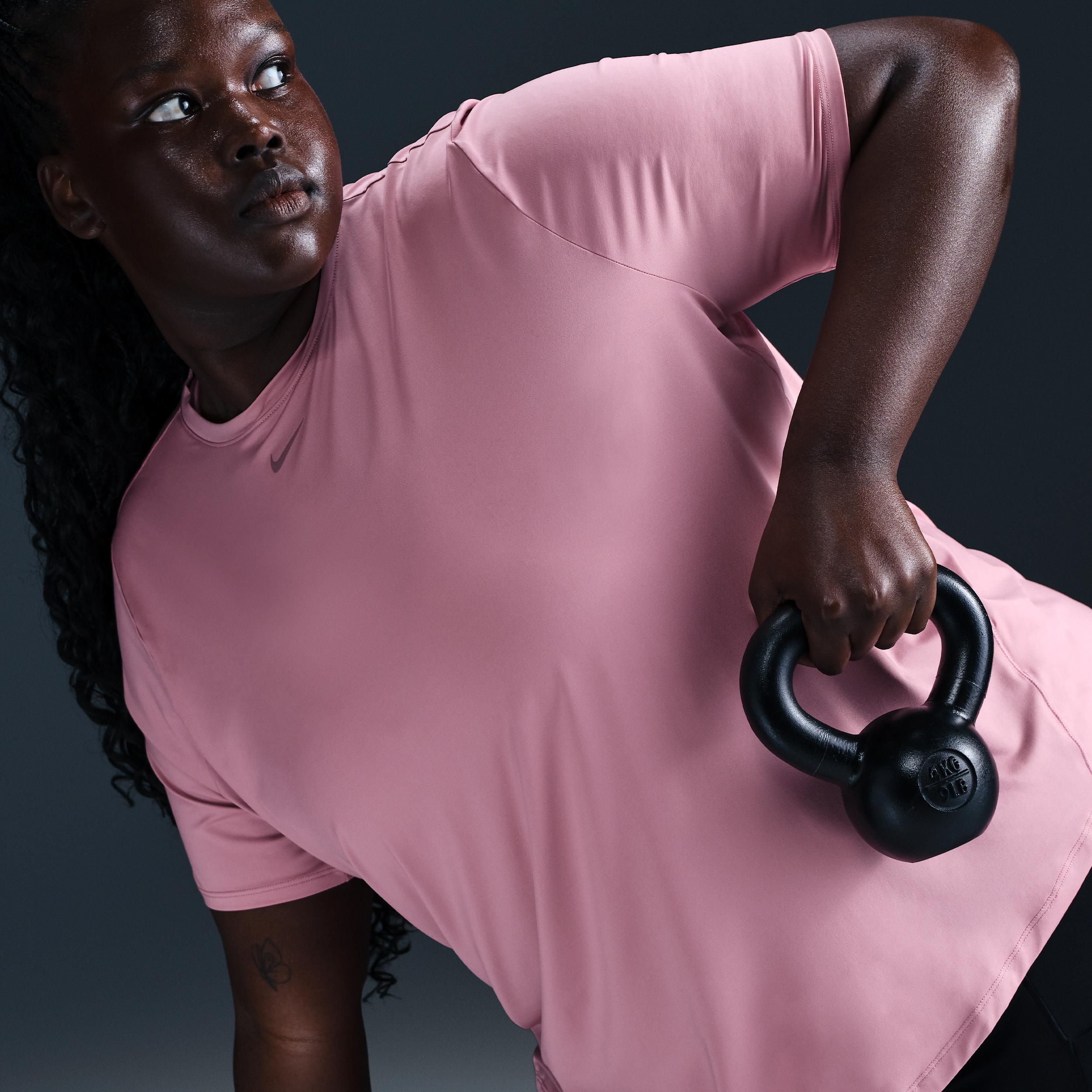 Nike One Classic Women's Dri-FIT Short-Sleeve Top (Plus Size) Product Image