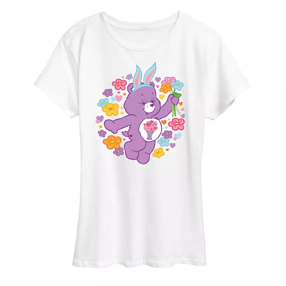 Women's Care Bears Bunny Bear Graphic Tee,  Product Image