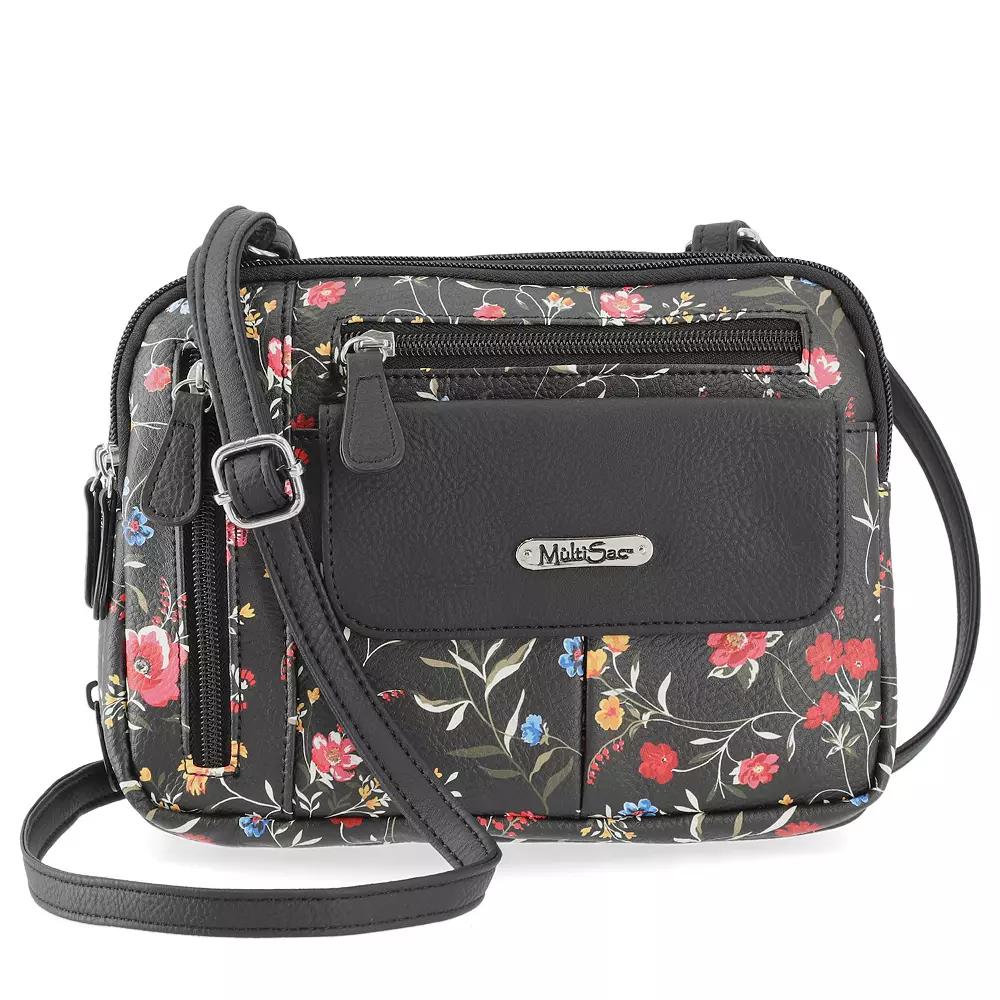 Women's MultiSac Zippy Crossbody Bag, Ambrosia Floral Product Image