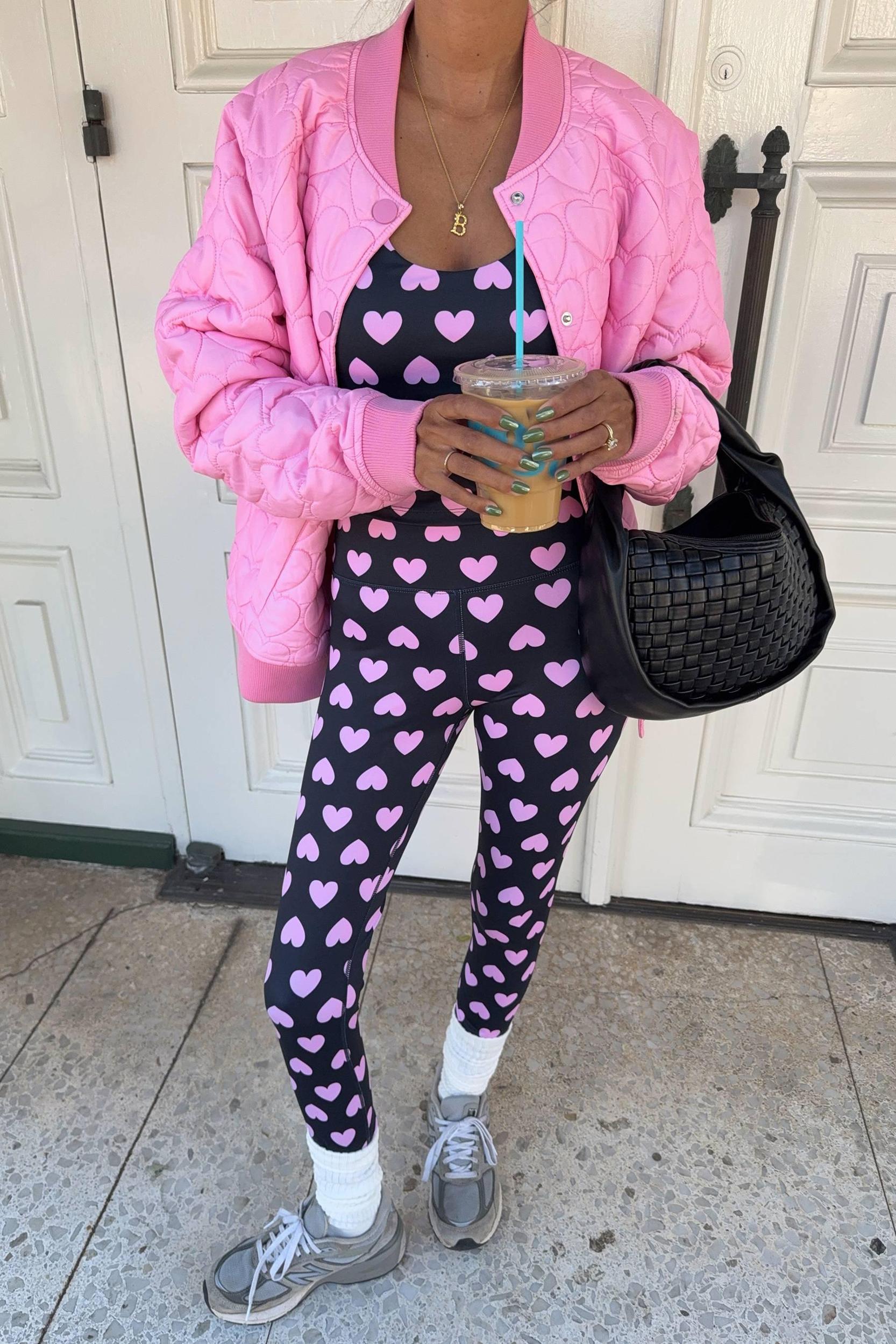 Flight Jacket Prism Pink Heart Product Image