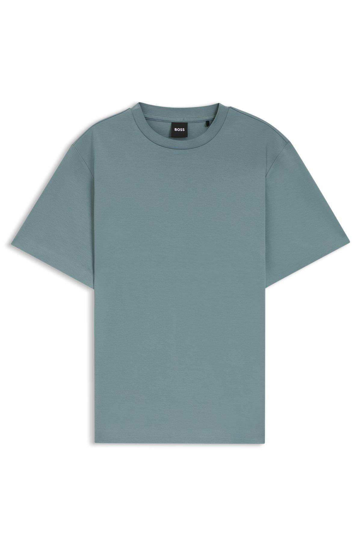 Relaxed-fit T-shirt in mercerized cotton Product Image