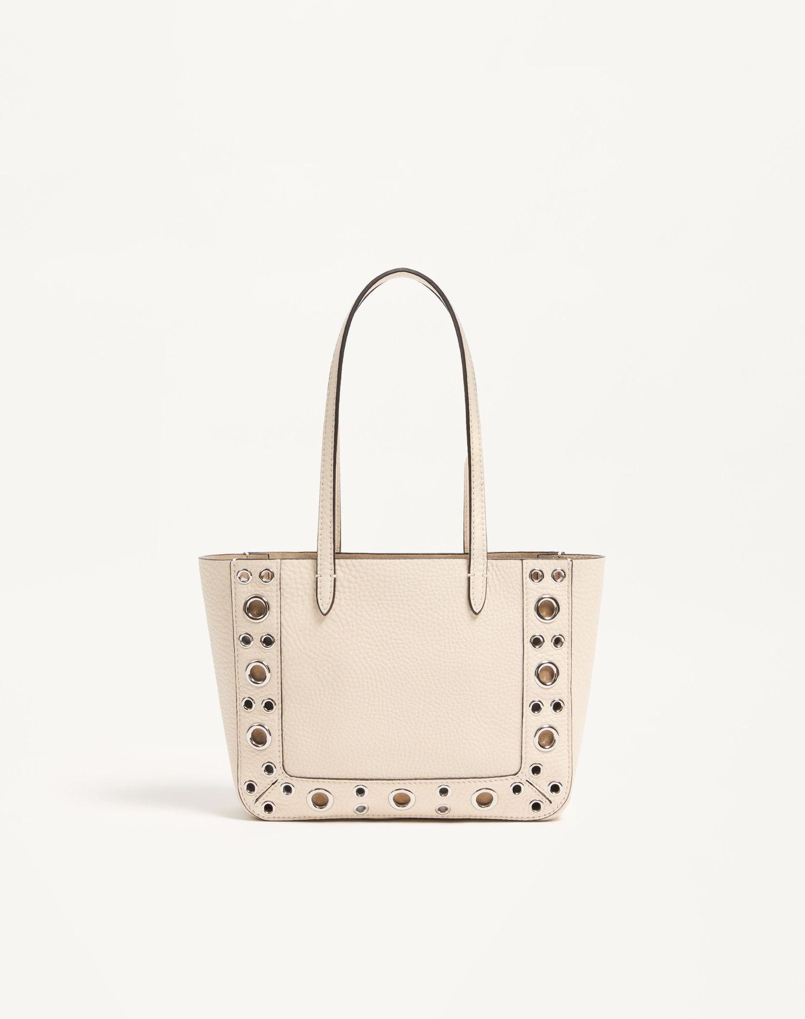 Valentino Garavani Nellcôte Mini Shopping Bag In Grainy Calfskin Product Image