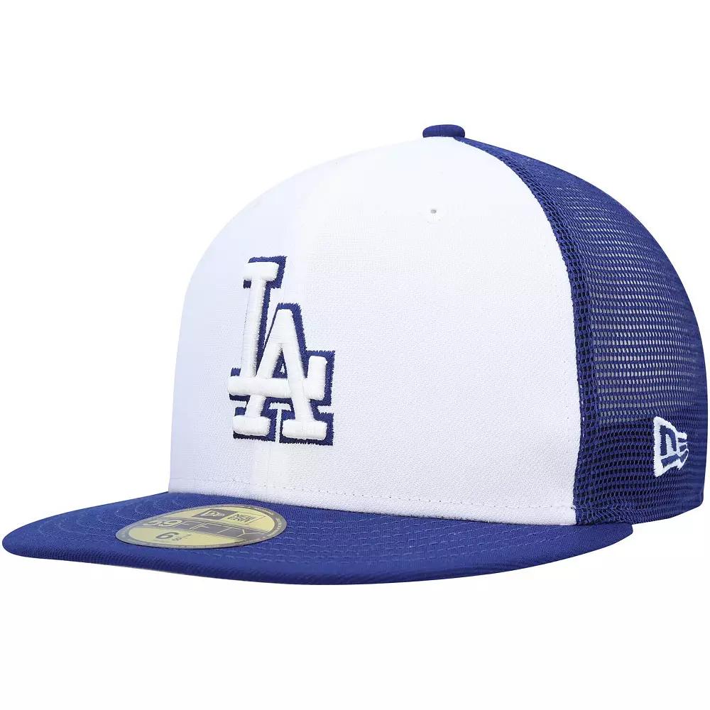 Men's New Era  Royal/White Los Angeles Dodgers 2023 On-Field Batting Practice 59FIFTY Fitted Hat, Size: 6 7/8 Product Image