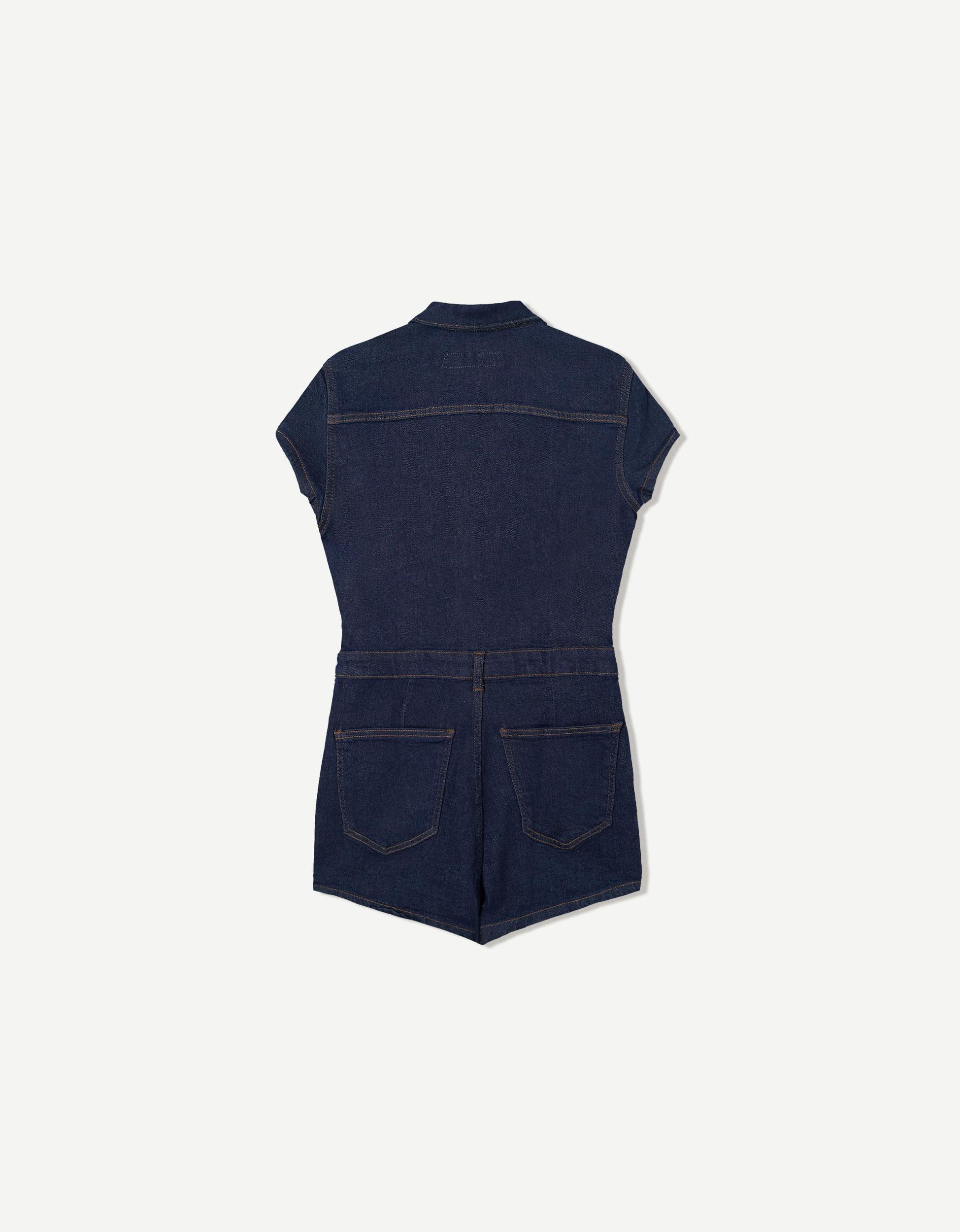 Denim romper Product Image