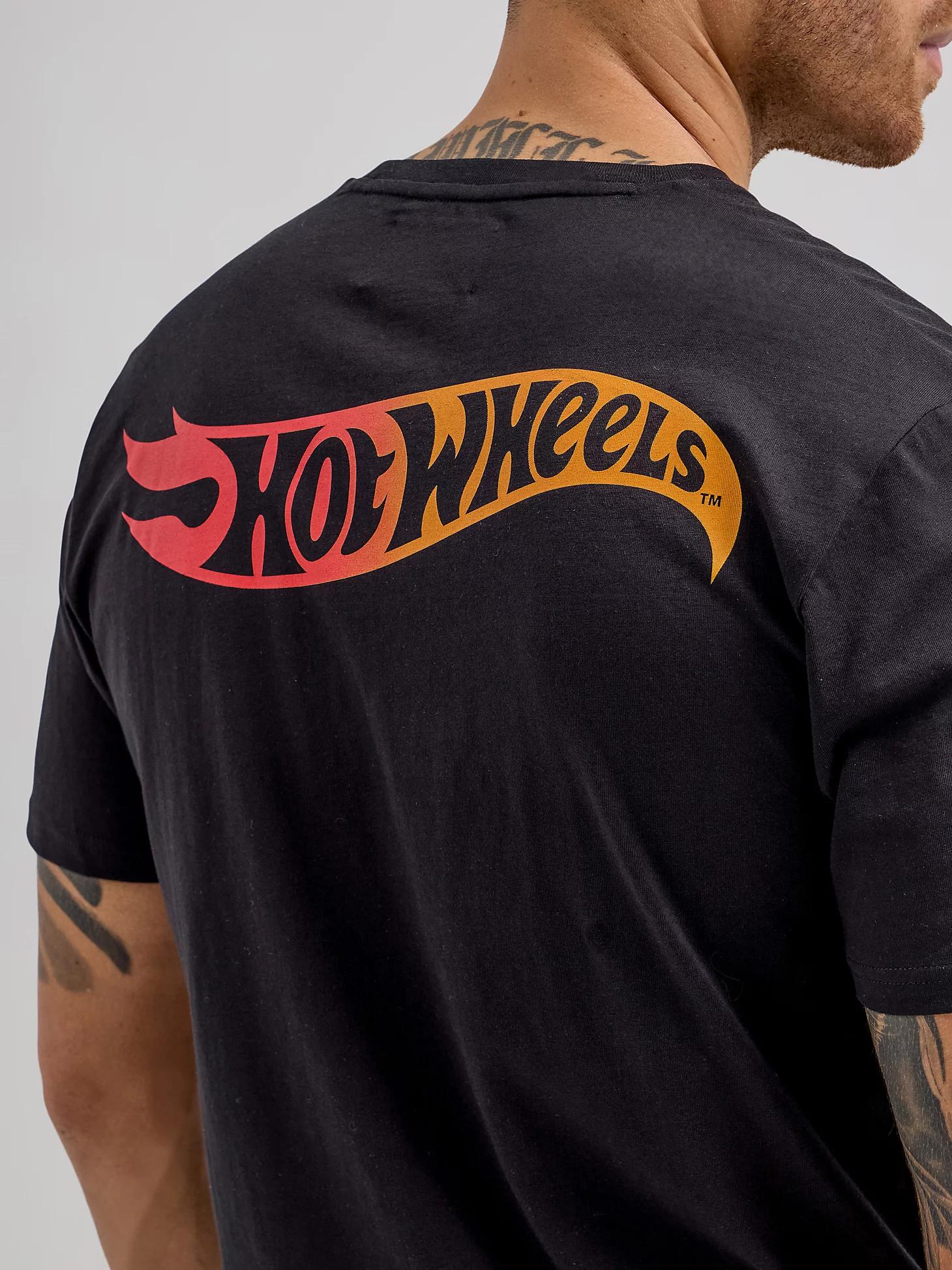 Wrangler® x Hot Wheels™ Men's Flaming Bronco T-Shirt Beauty Product Image