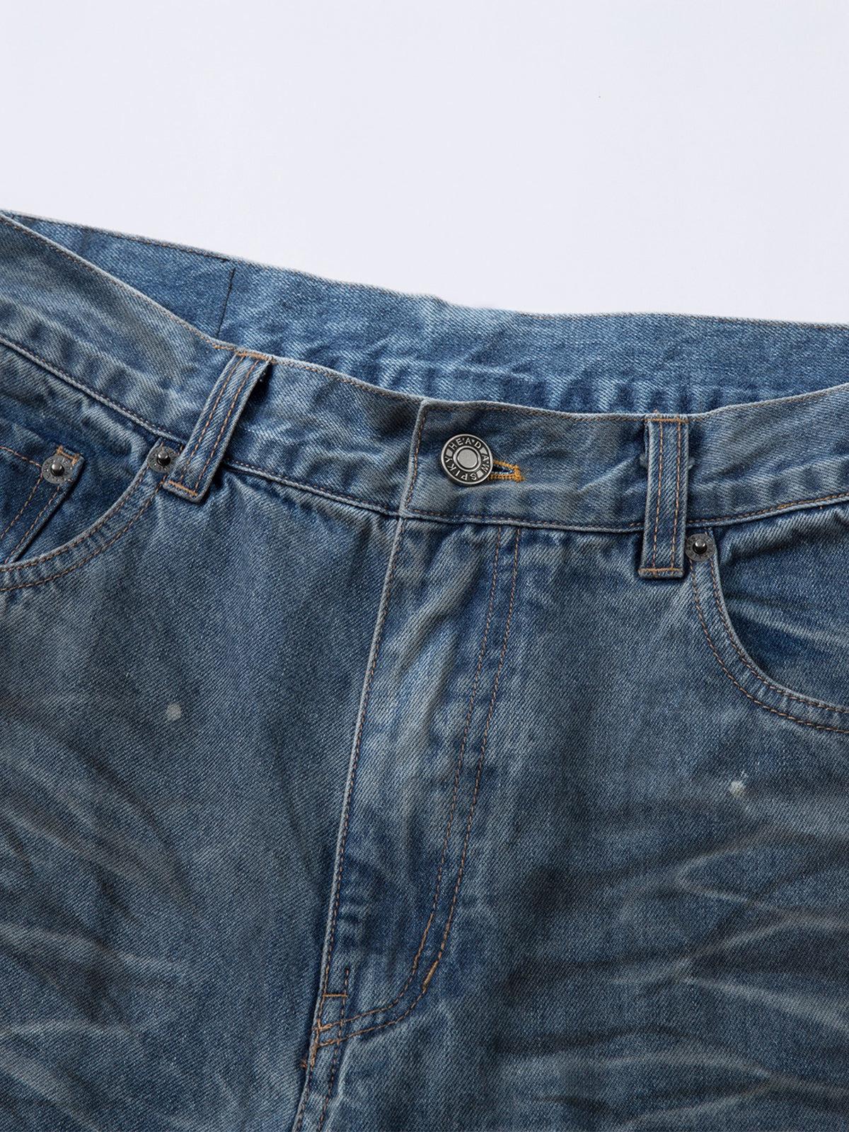 Aelfric Eden Vintage Washed Graphic Jeans Product Image