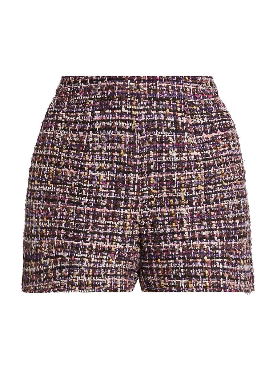 Womens Ashton Tweed Shorts Product Image