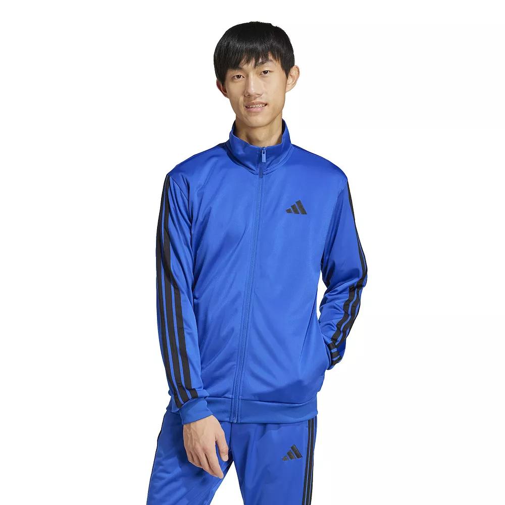 Men's adidas 3-Stripes Tricot Regular Sportswear Track Jacket,  Product Image