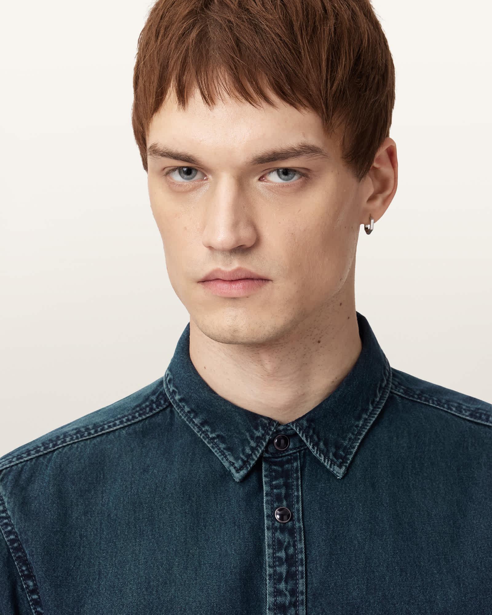 Gleason Ramskull Denim Shirt Product Image