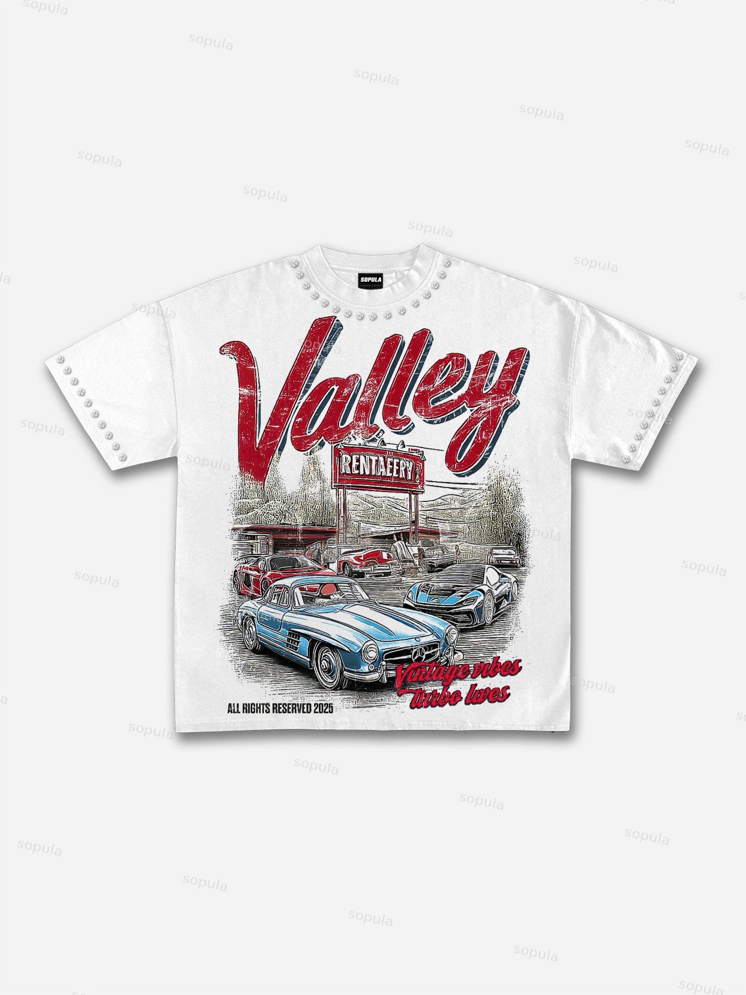Vintage Vibes Turbo Lives Cotton T-shirt Product Image
