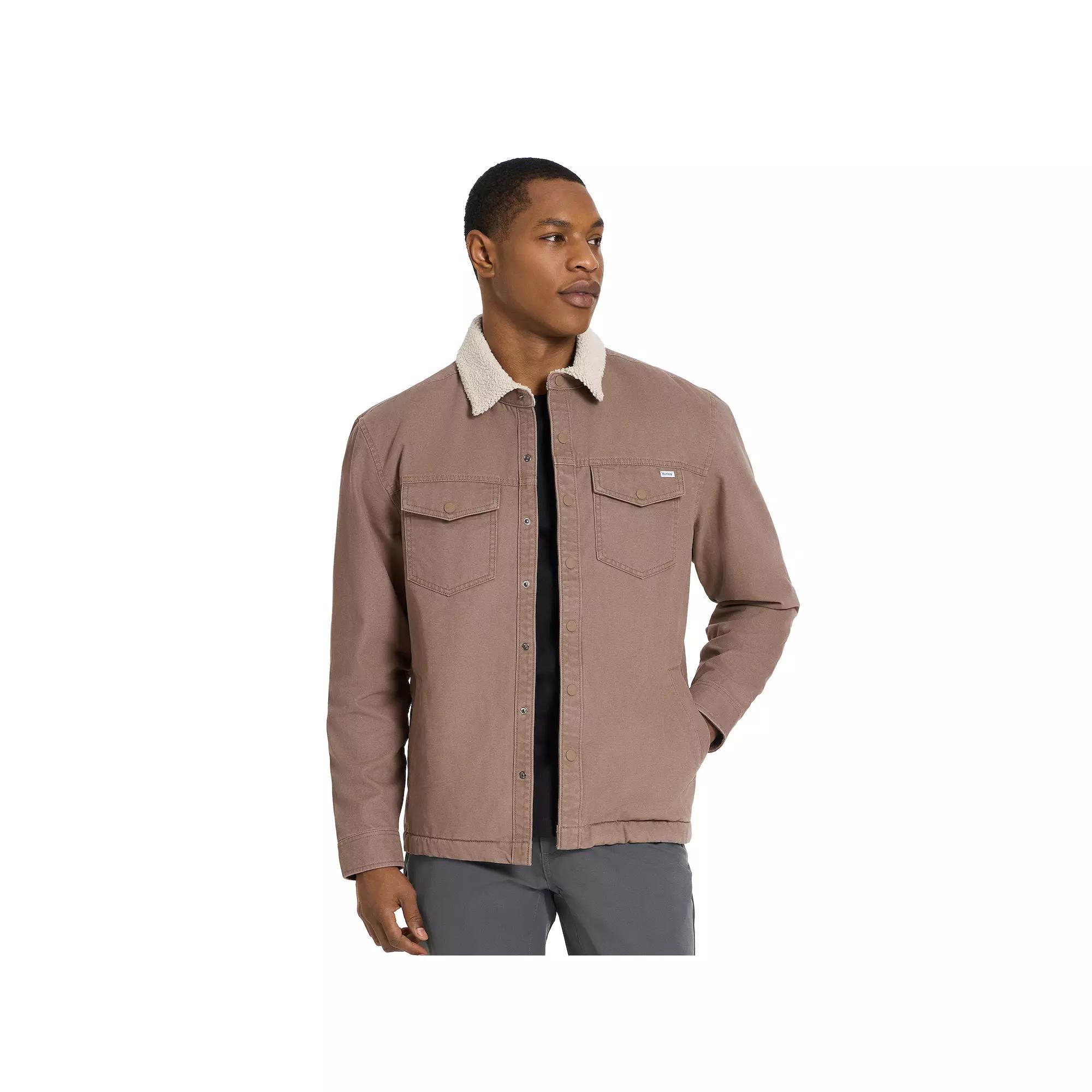 Men's Hurley Canvas Shirt Jacket,  Product Image