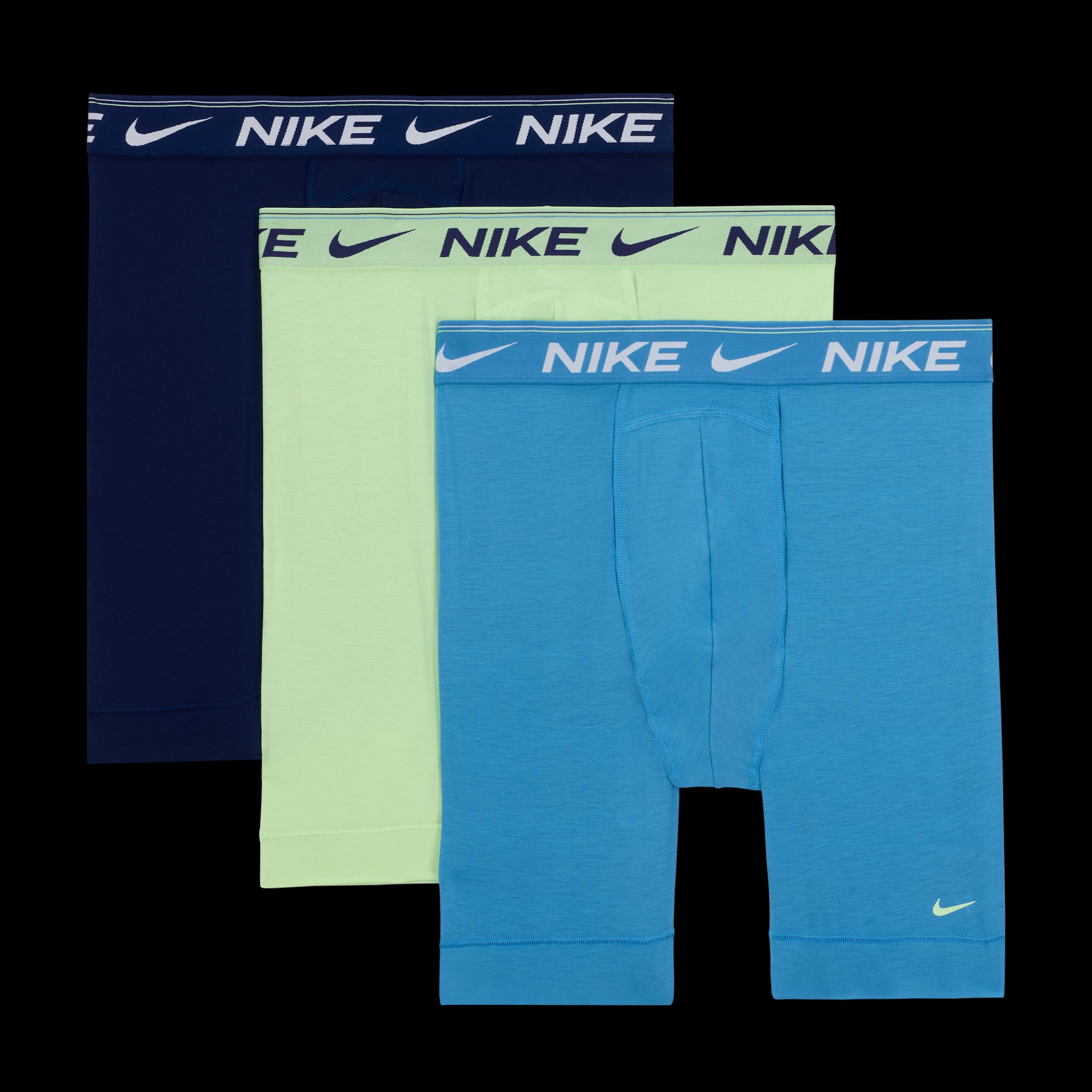 Nike Men's Ultra Comfort Dri-FIT Long Boxer Brief (3-Pack) Product Image