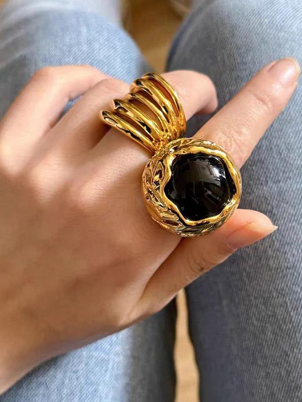 Geometric Shiny Rings Accessories Product Image