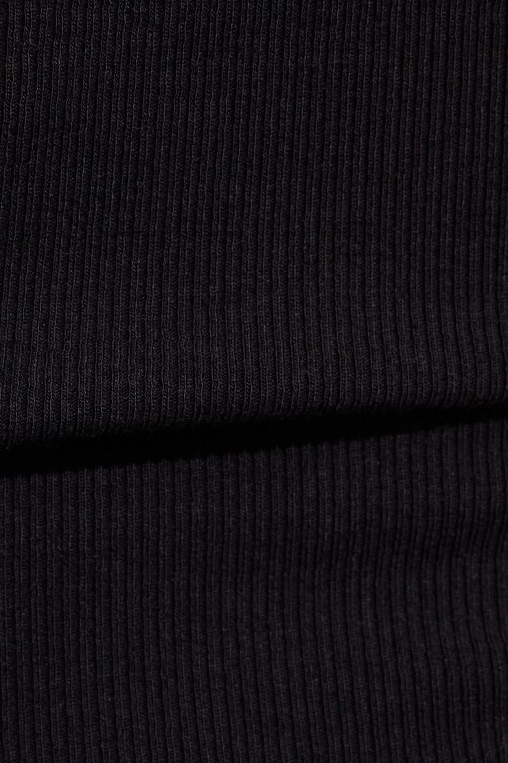 Soft Cotton Fold Over Flare Pants Product Image