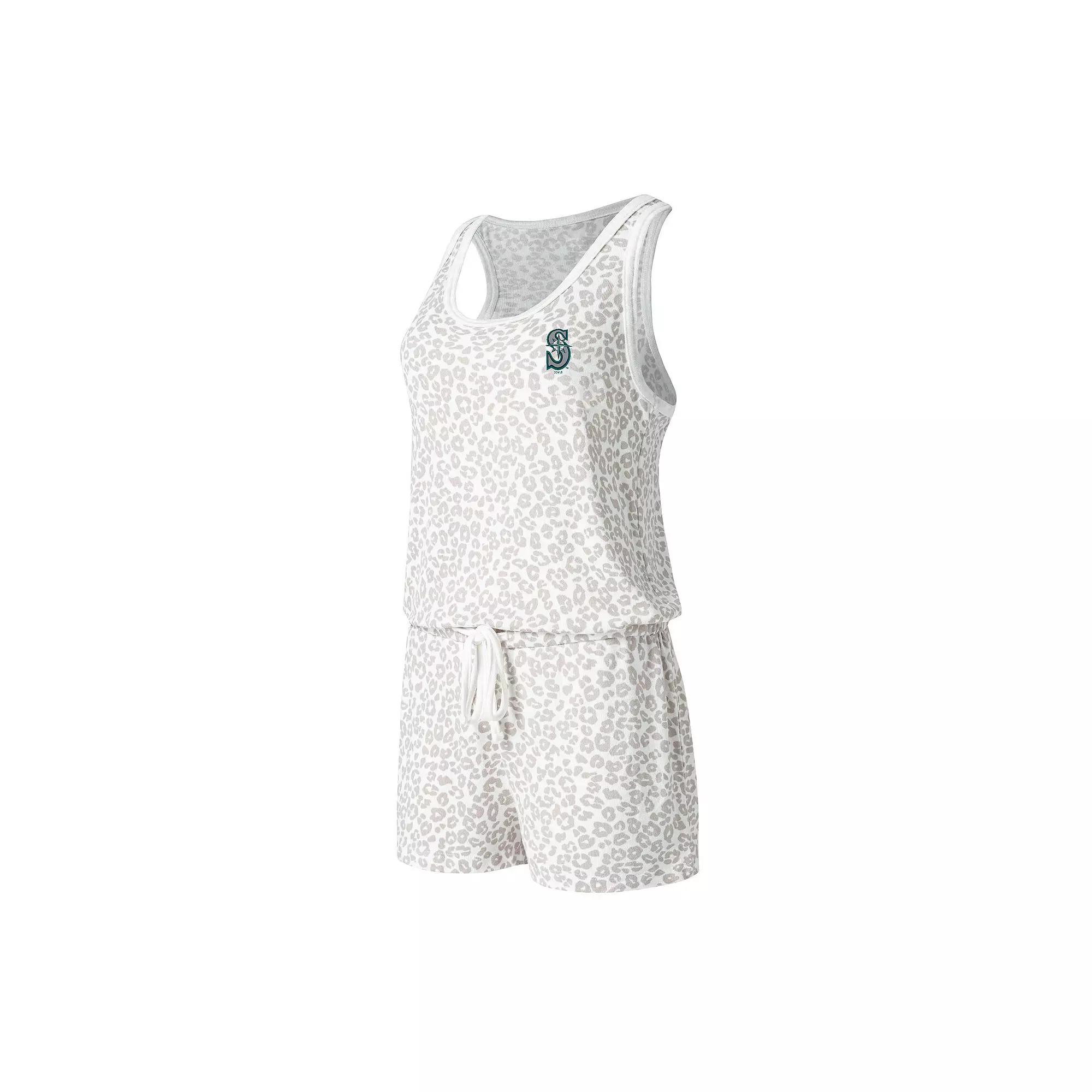 Women's Concepts Sport Cream San Francisco Giants Montana Hacci Knit Romper,  Product Image
