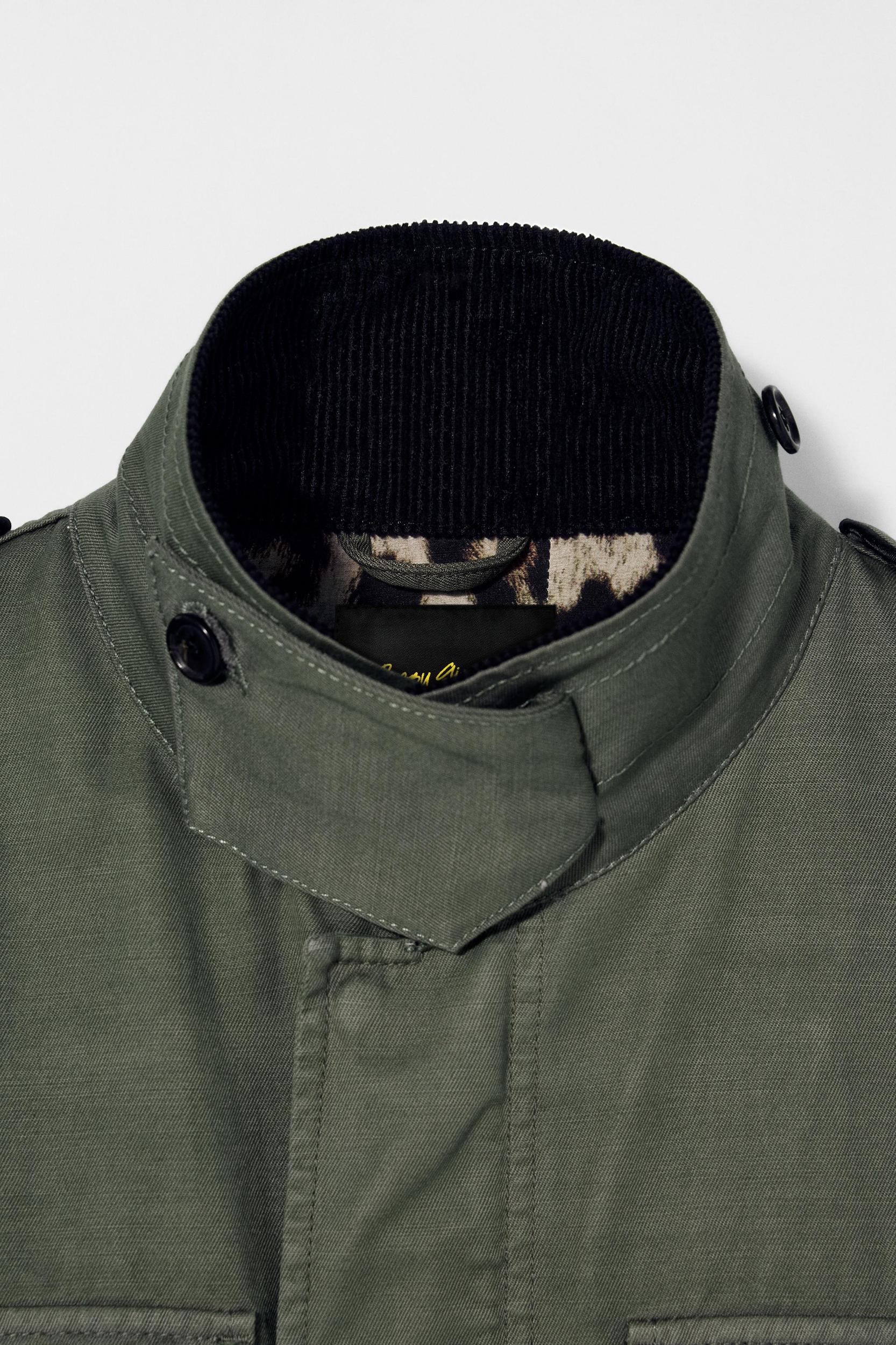 WASHED PARKA BOBBY GILLESPIE X ZARA Product Image