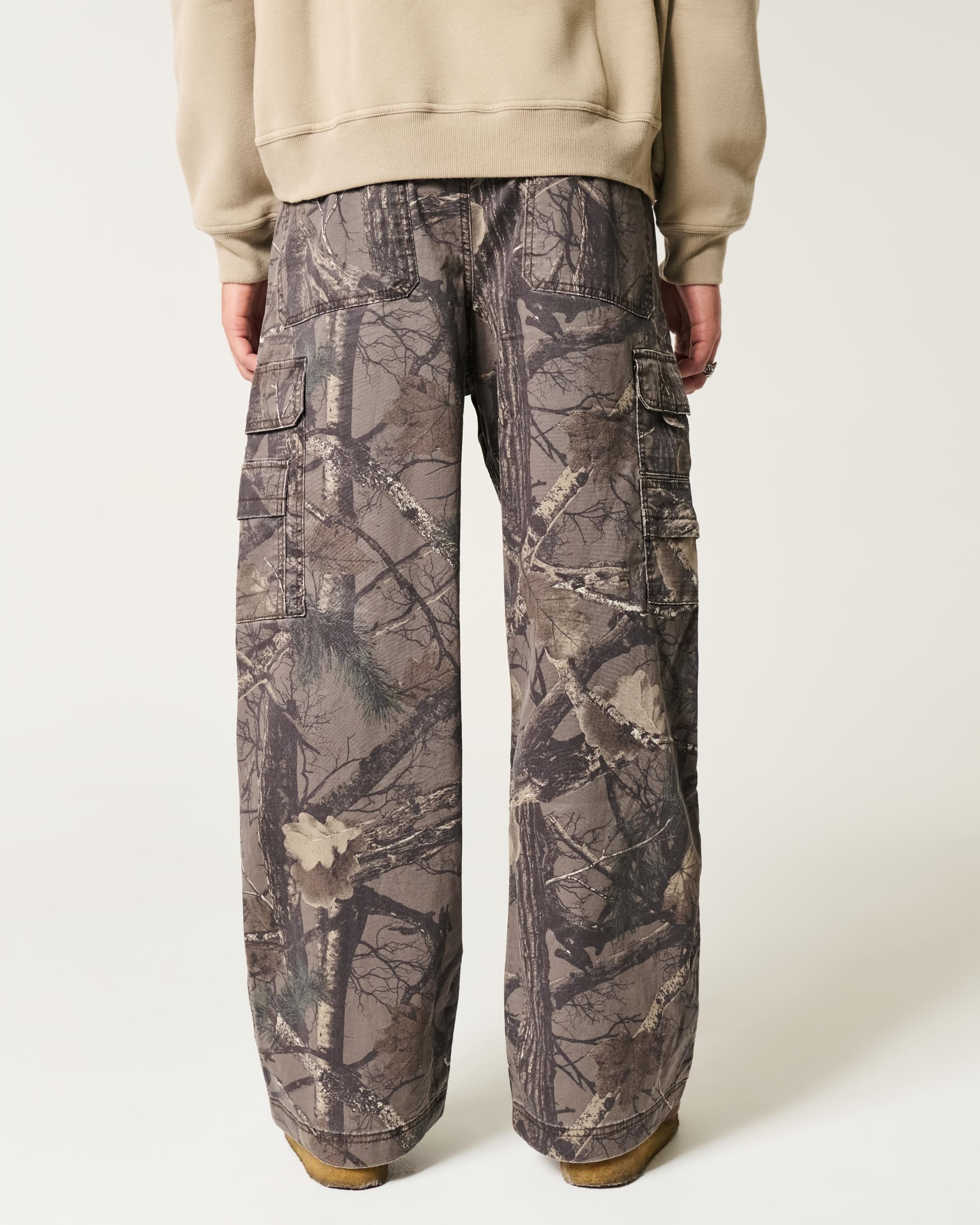Super Baggy Camo Cargo Pants Product Image