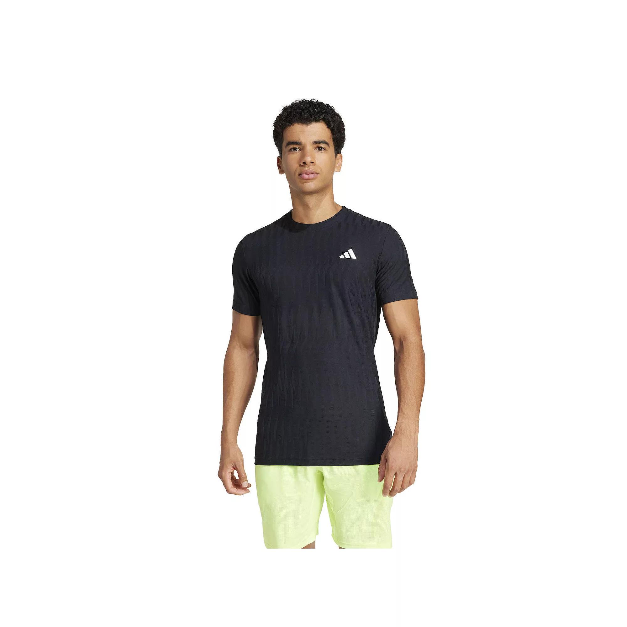 Men's adidas Tennis Climacool+ FreeLift T-Shirt,  Product Image
