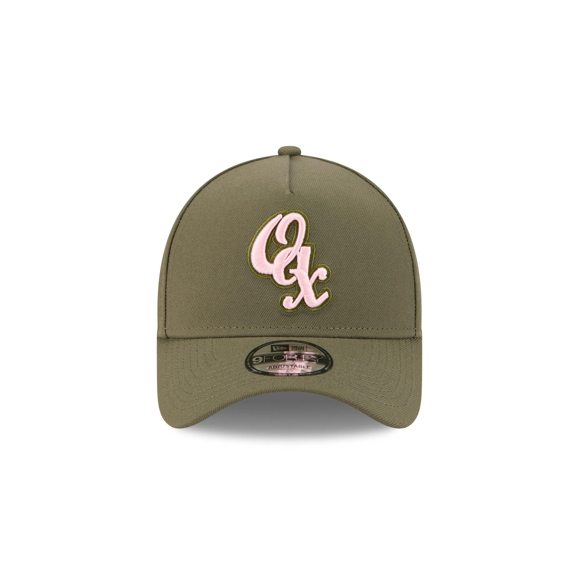 Guerreros de Oaxaca Olive 9FORTY A-Frame Snapback Hat Male Product Image