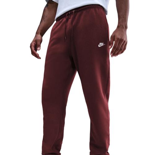 Nike Mens Nike Club Joggers - Mens Black/White Product Image