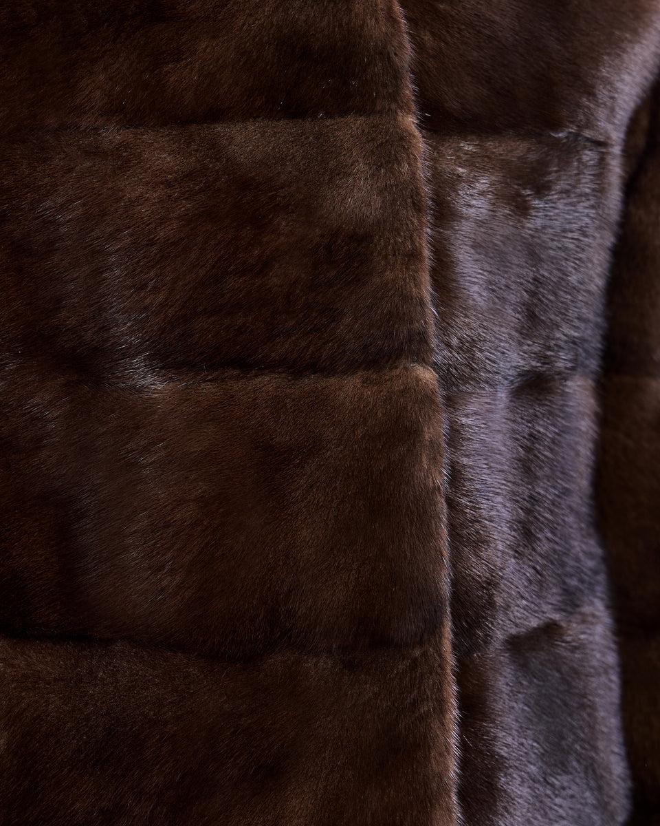 Horizontal Mink Jacket Product Image