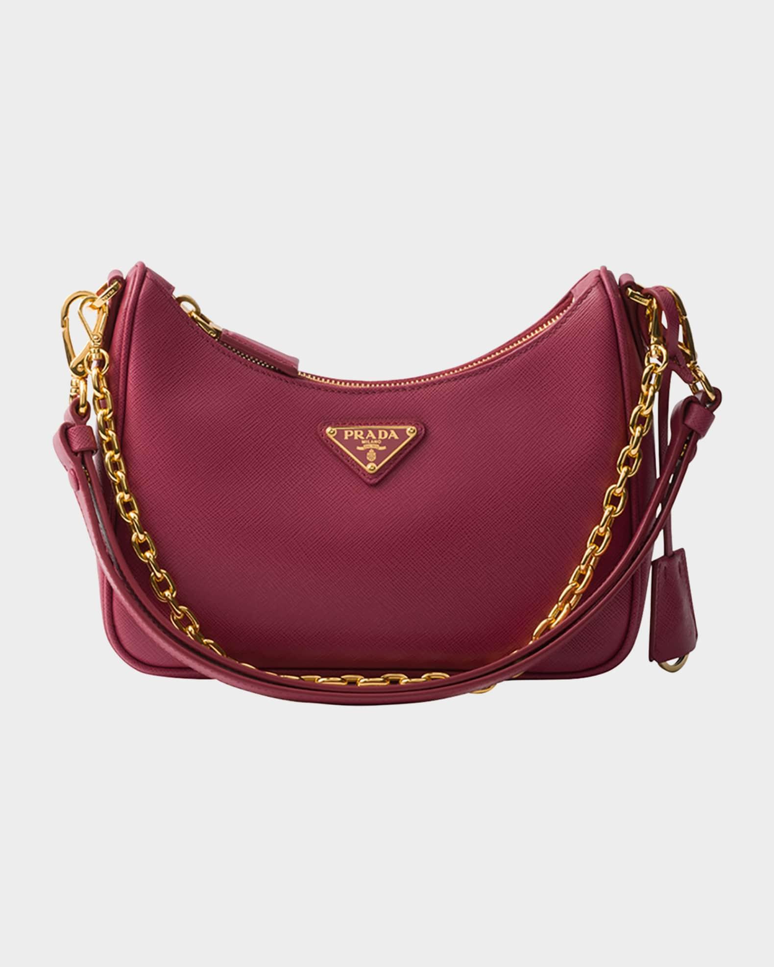 Re-Edition Saffiano Leather Mini Shoulder Bag Product Image