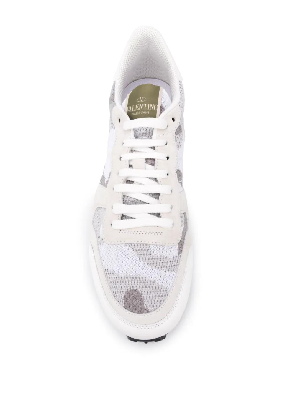 Rockrunner camouflage-print mesh sneakers Product Image