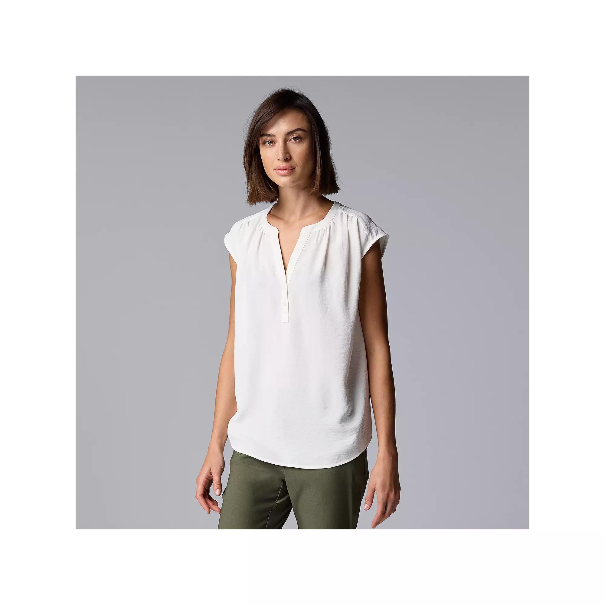 Women's Simply Vera Vera Wang Dolman Popover Top,  Product Image