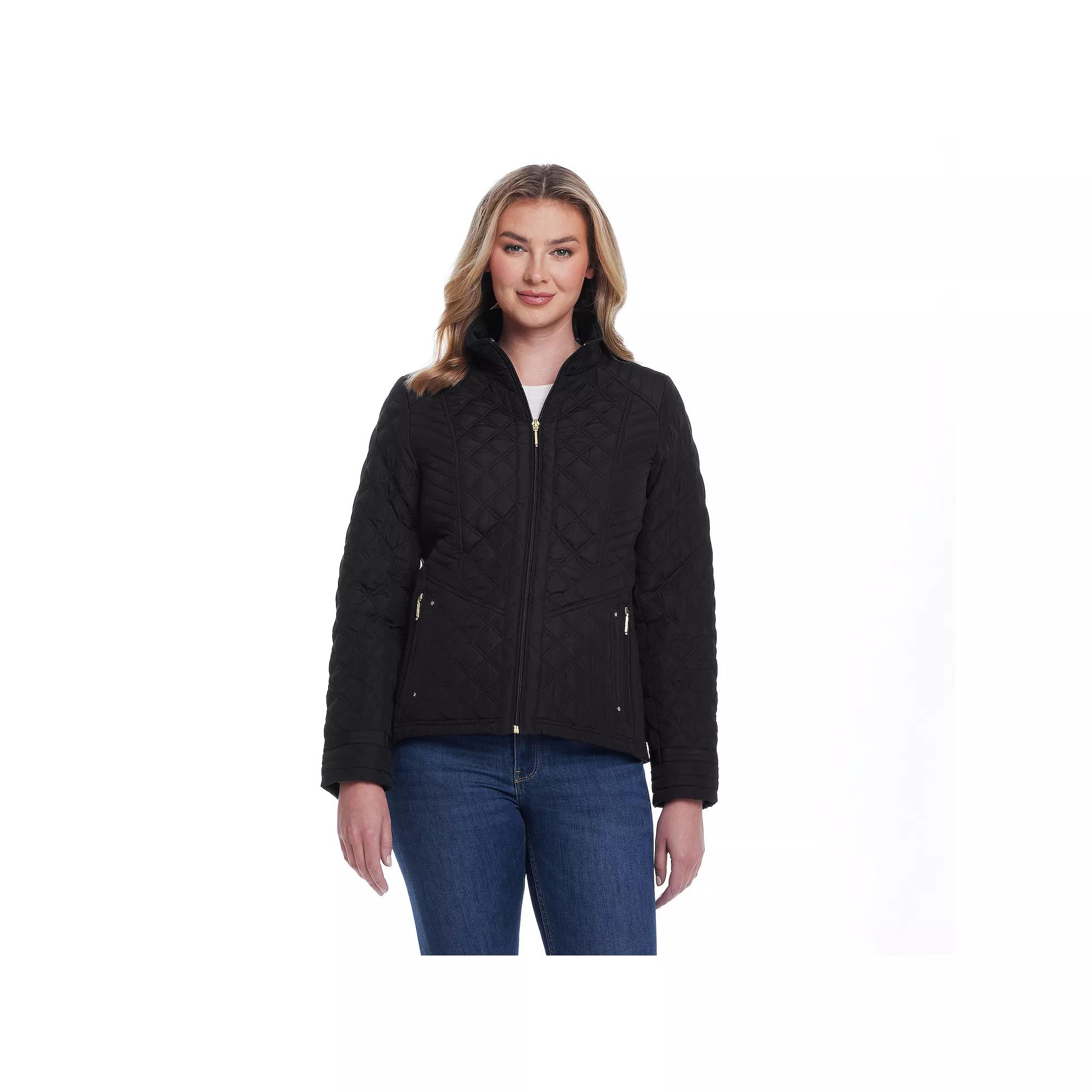 Women's Weathercast Quilted Jacket with Side Stretch,  Product Image
