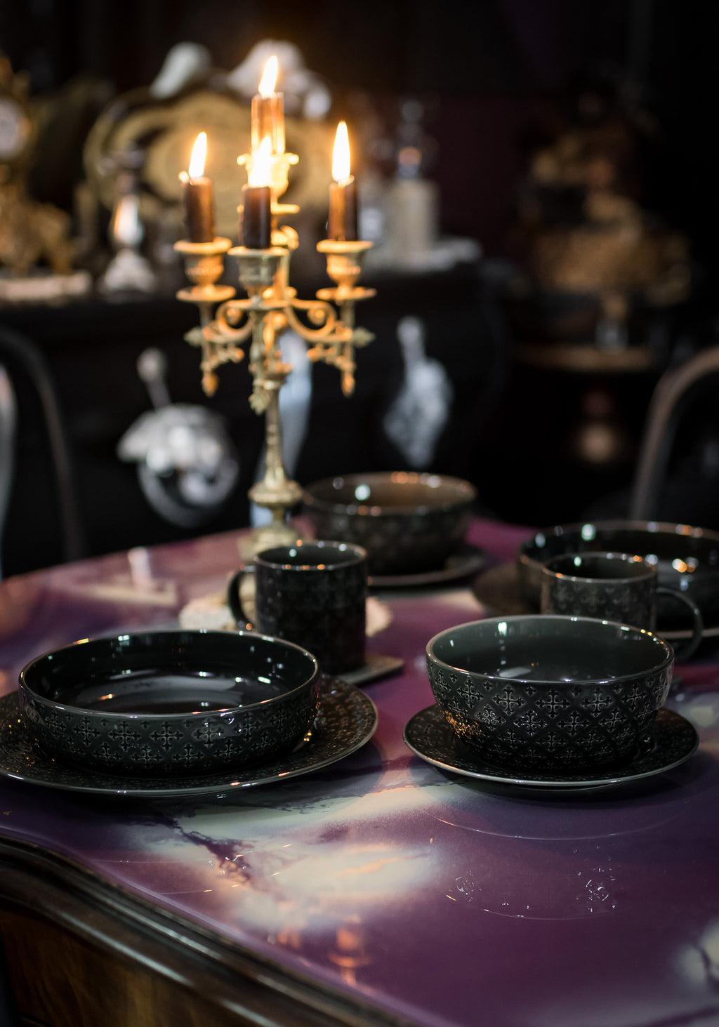 Crux Debossed Ombre Bowl  (4 Piece Set) Product Image