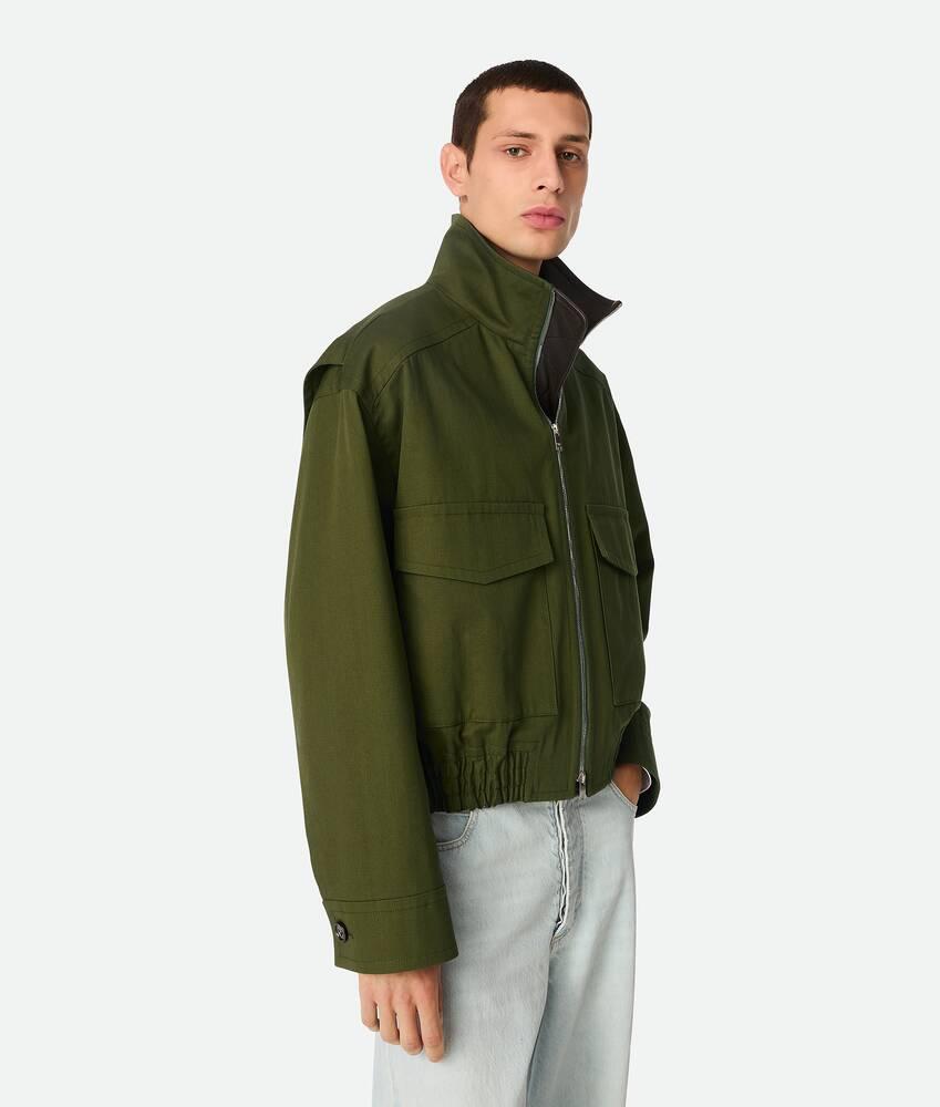 Men's Cotton Twill Blouson in Fir Product Image