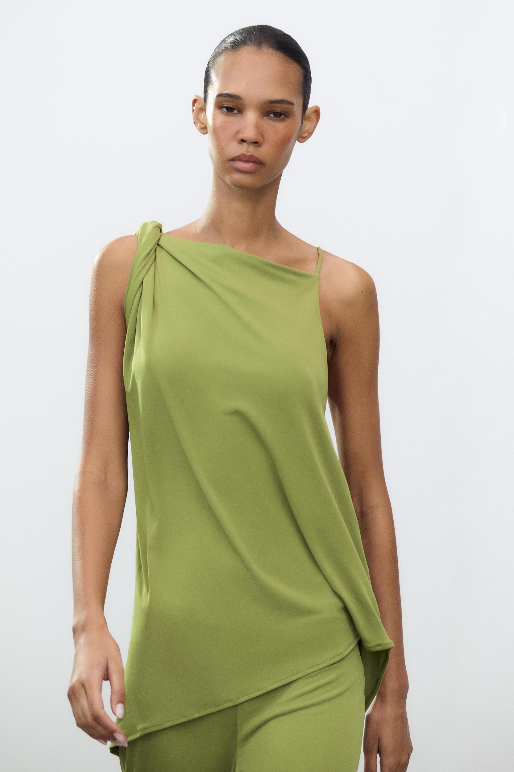 RUCHED ASYMMETRIC TOP Product Image
