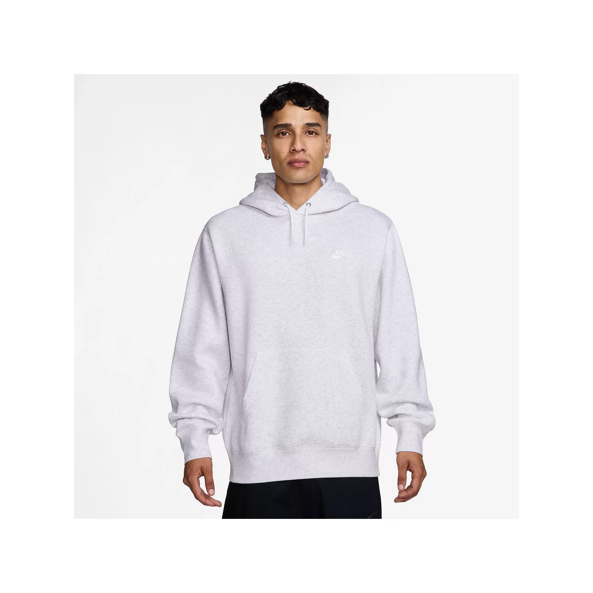 Big & Tall Nike Club Pull-Over Fleece Hoodie, Men's,  Product Image