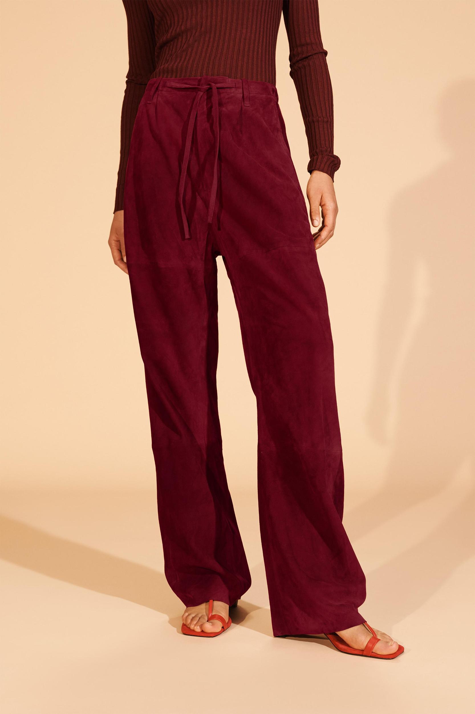 LIMITED EDITION SUEDE PANTS Product Image