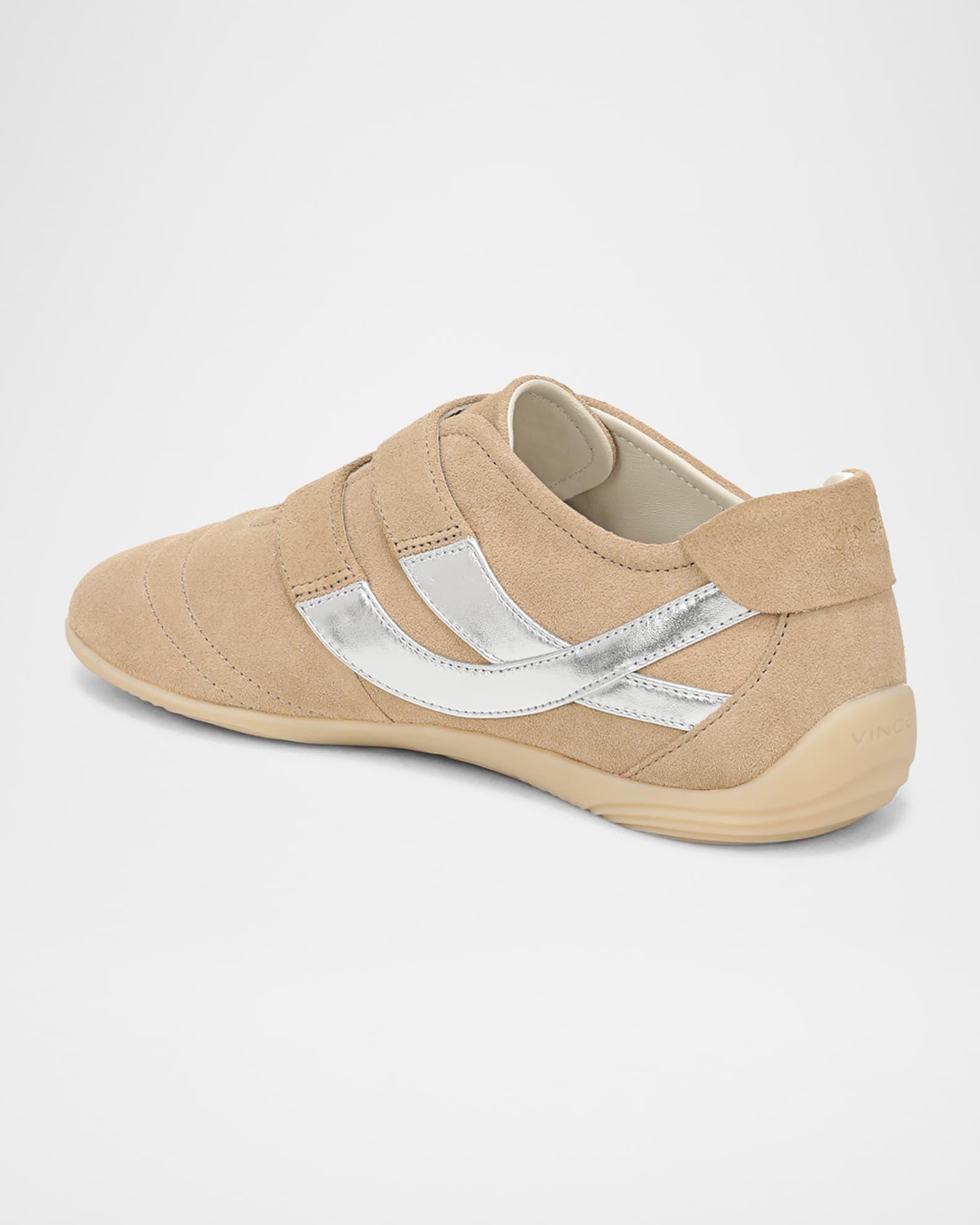 Sonic Suede Grip-Strap Sneakers Product Image