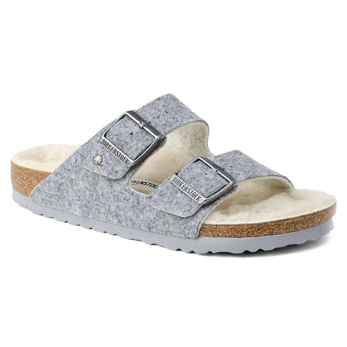 Birkenstock Arizona Happy Lamb Wool Felt Sandals Product Image