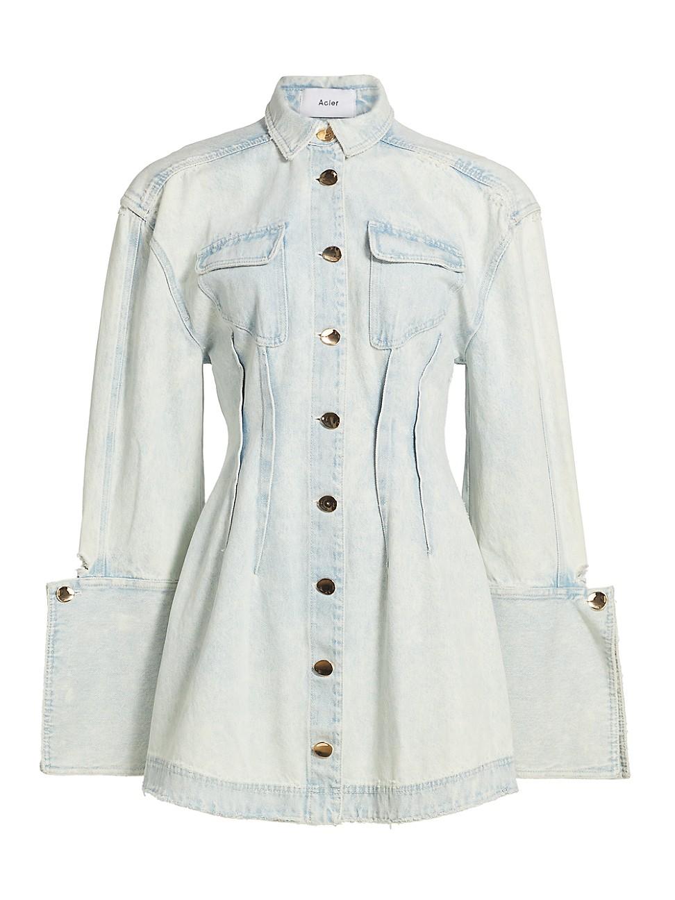 Womens Dales Denim Minidress Product Image