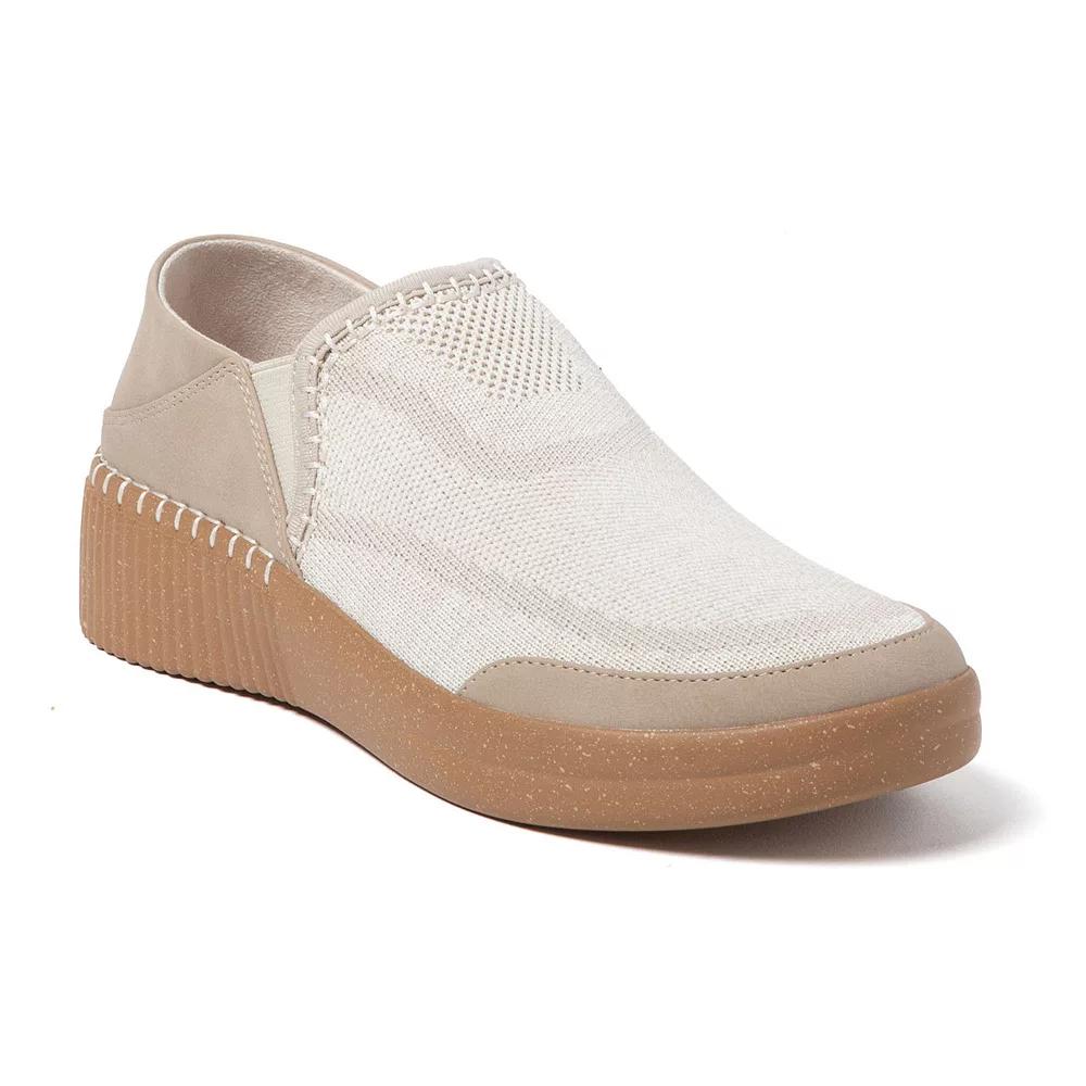 Original Comfort by Dearfoams Lee Women's Knit Twin Gore Slip-On Shoes, Size: 7 Product Image