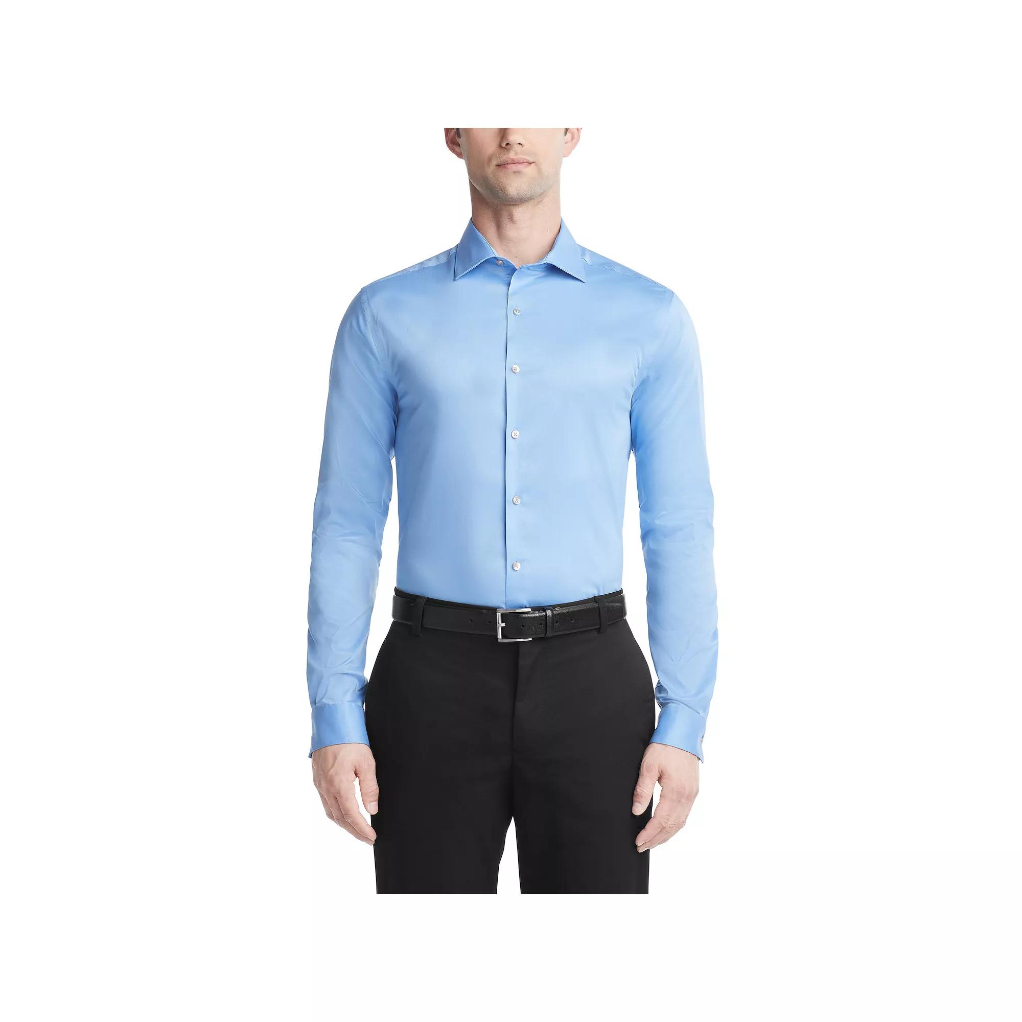 Men's Van Heusen Slim-Fit Ultra Wrinkle Free Dress Shirt,  Product Image