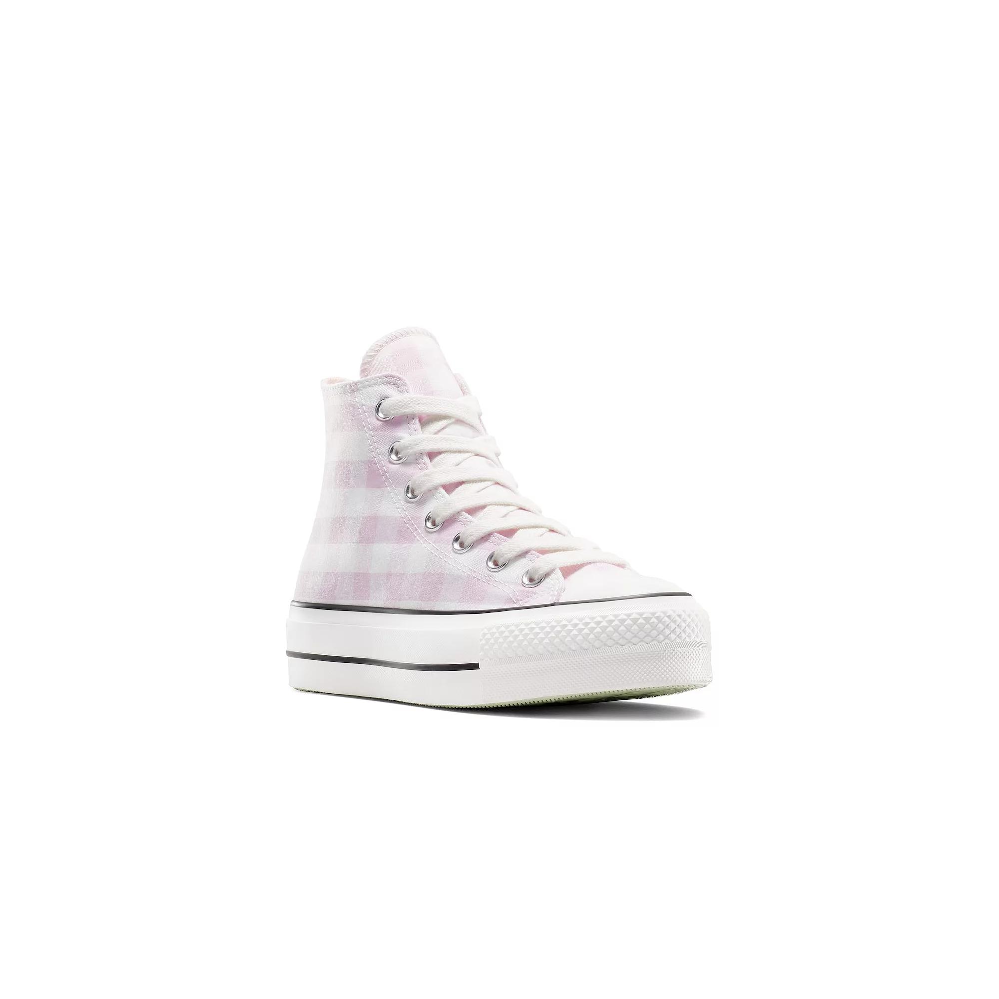 Womens Converse Chuck Taylor All Star Lift High-Top Sneaker Gingham Product Image