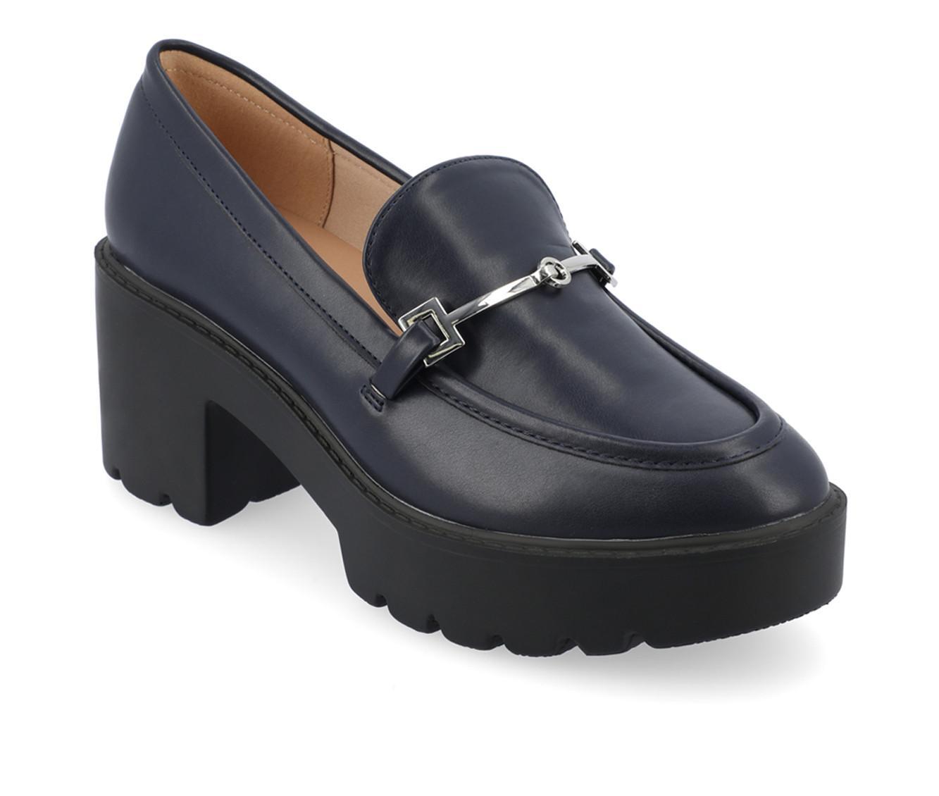 Women's Journee Collection Keeziah Chunky Heeled Loafers Product Image