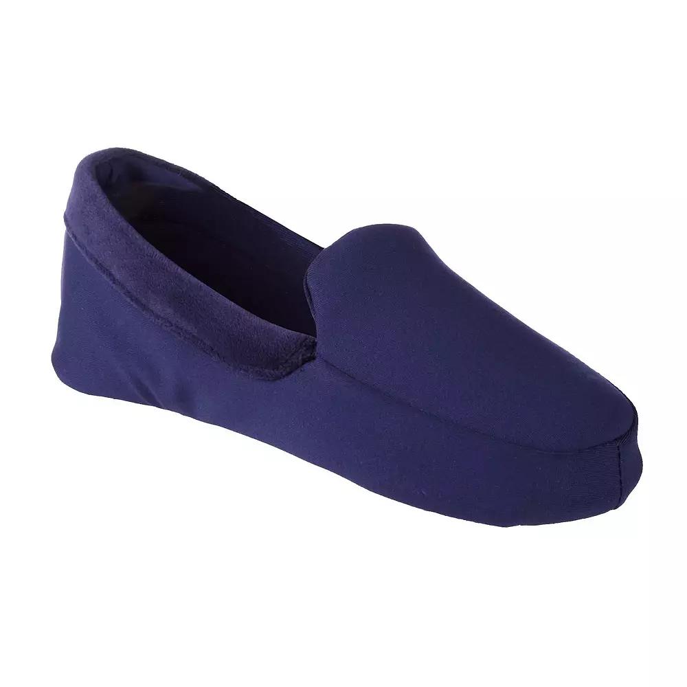 isotoner Ivy Women's Velour Moccasin Slippers,  Product Image