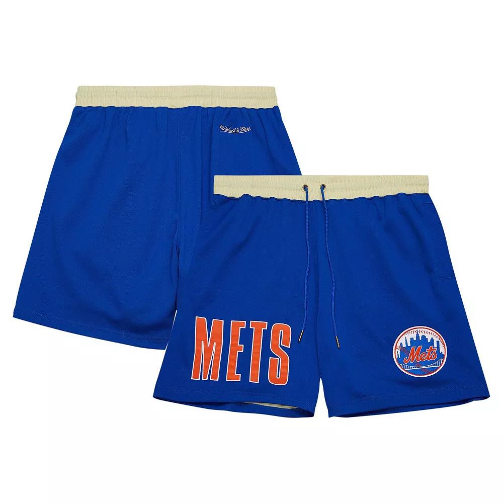 Men's Mitchell & Ness Royal New York Mets OG 2.0 Fashion Shorts,  Product Image
