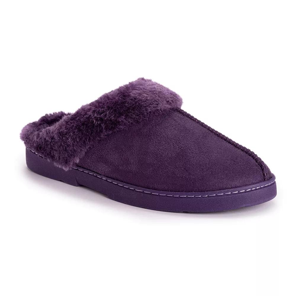 MUK LUKS Polysuede Women's Slippers,  Product Image