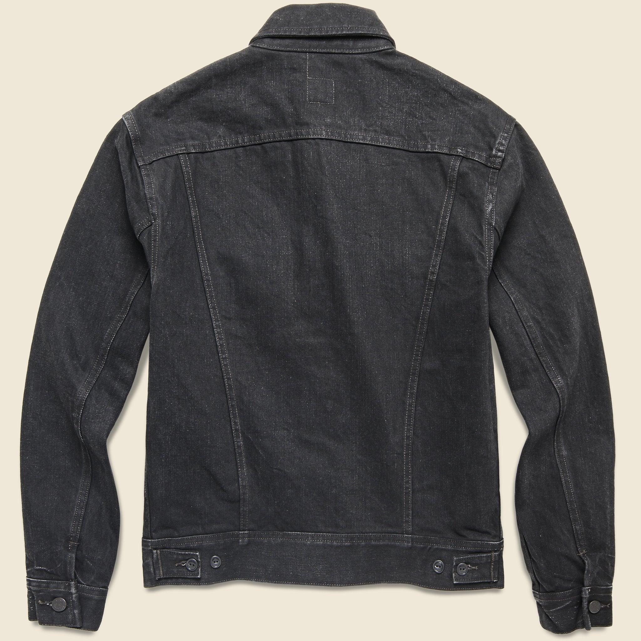 Lot 271 Trucker Jacket - Worn In Black Product Image