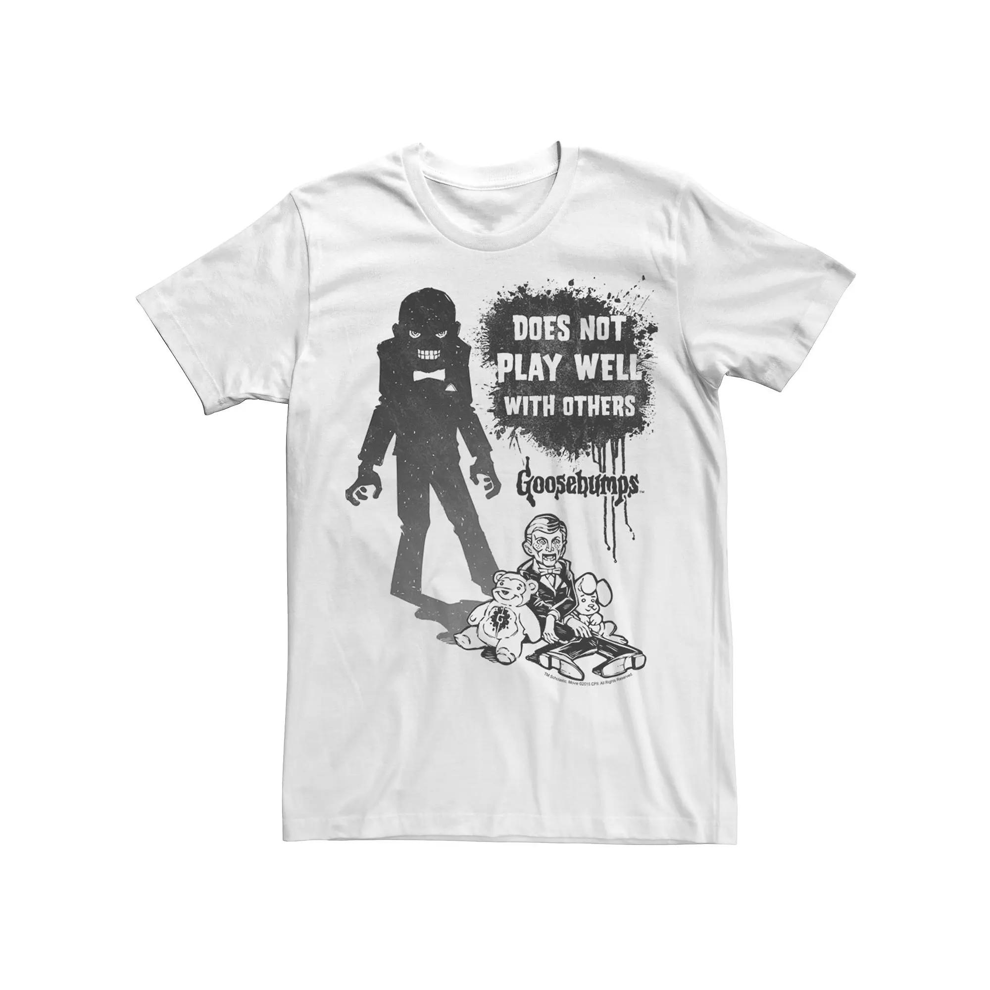 Men's Goosebumps Slappy Does Not Play Well Tee,  Product Image